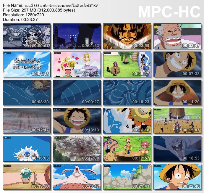 [การ์ตูน] One Piece 11th Season: Sabaody Archipelago - วันพีช ซีซั่น 11: หมู่เกาะชาบอนดี้ (Ep.385-404 END) [DVD-Rip 720p][เสียง ไทย/ญี่ปุ่น][บรรยาย:ไทย][.MKV] OP1_MovieHdClub_SS