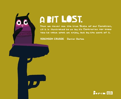 Little Owl Lost written and illustrated by Chris Haughton