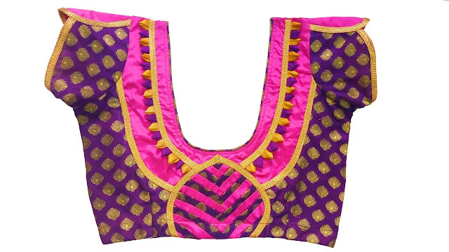 blouse, blouse designs, Cutting and Stitching, Blouse cutting and Stitching tutorial