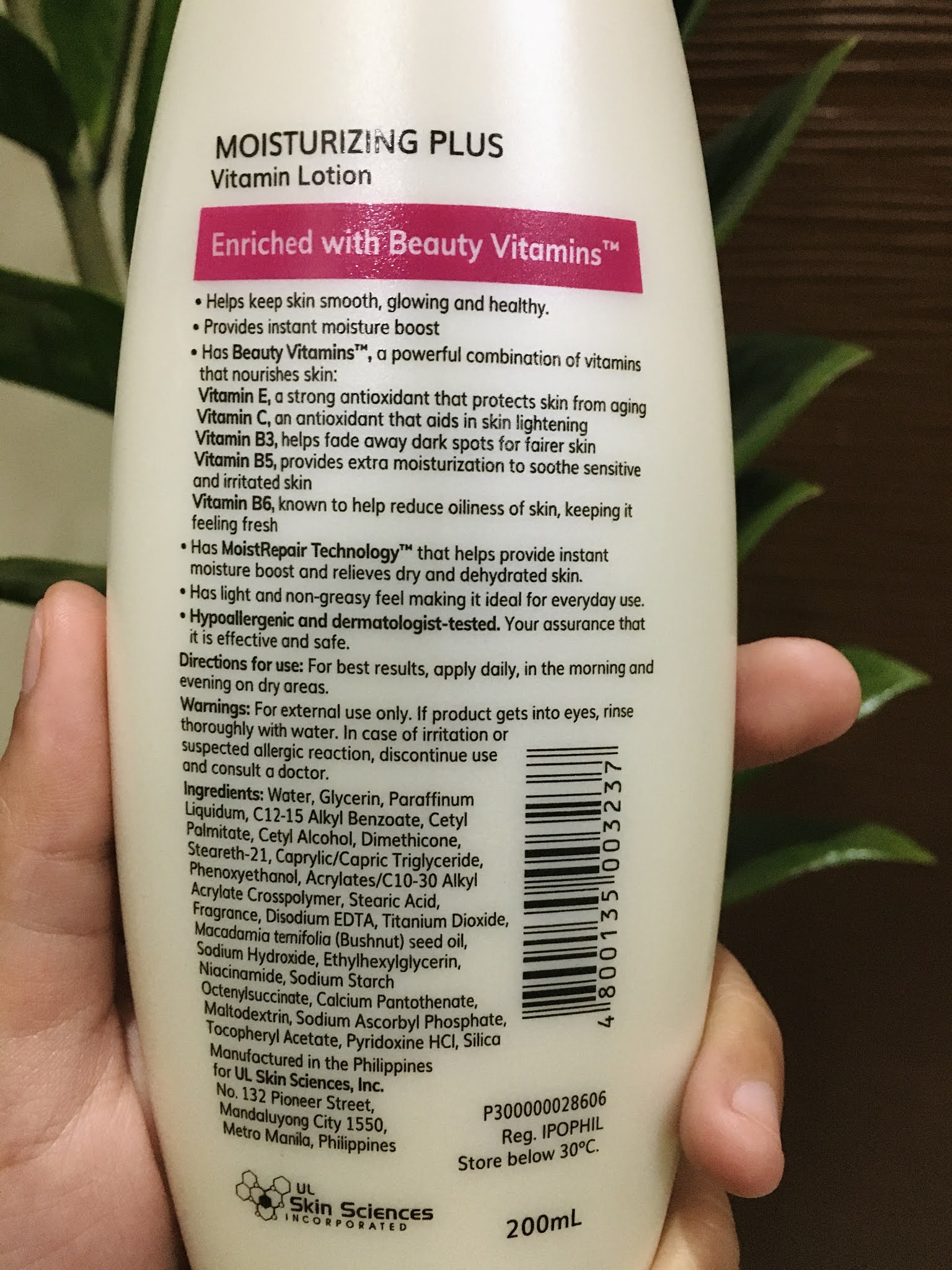 Myra Moisturizing Plus Vitamin Lotion Review FES BLOG 101