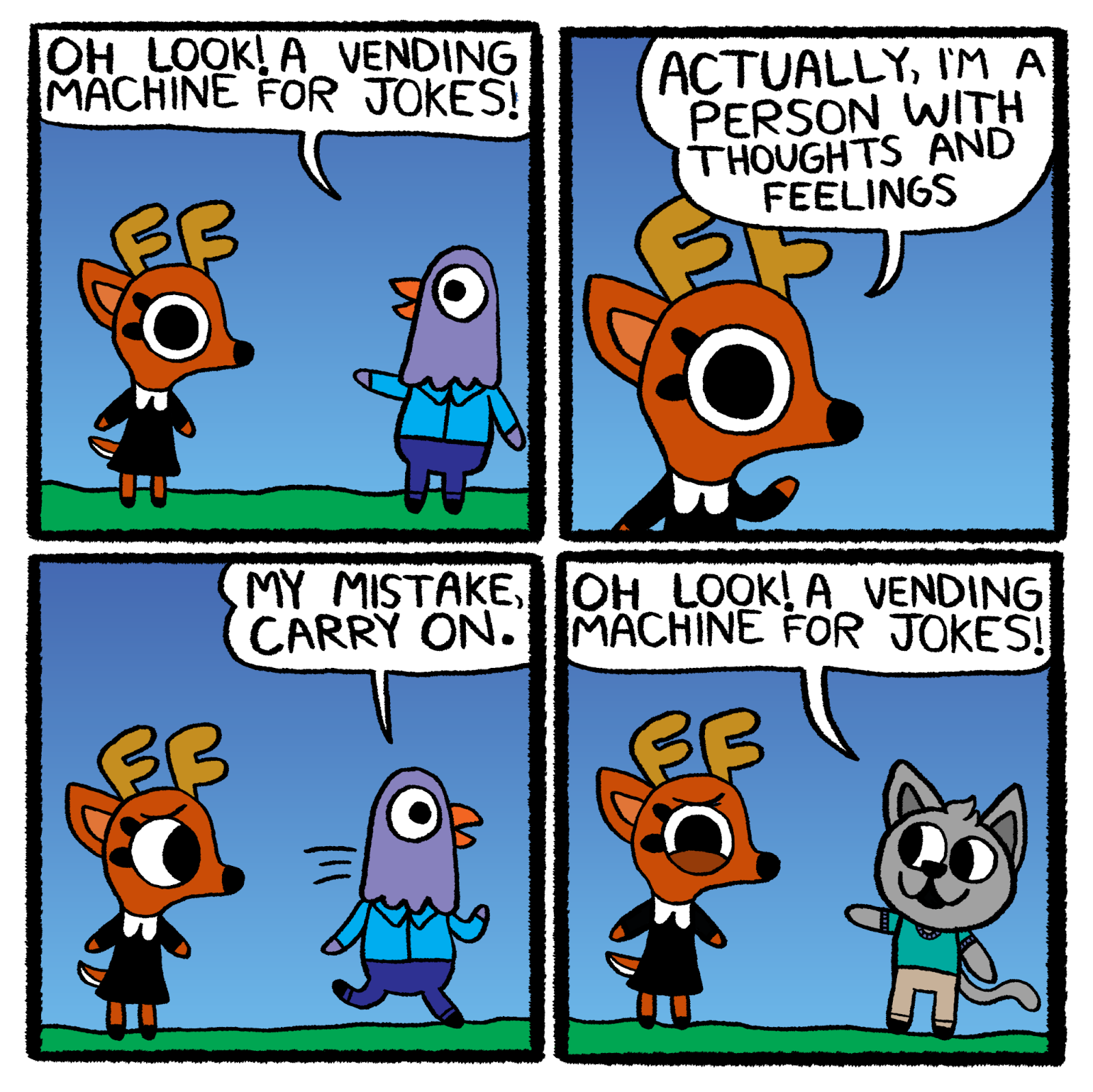 Rae the Doe Vending Machine For Jokes