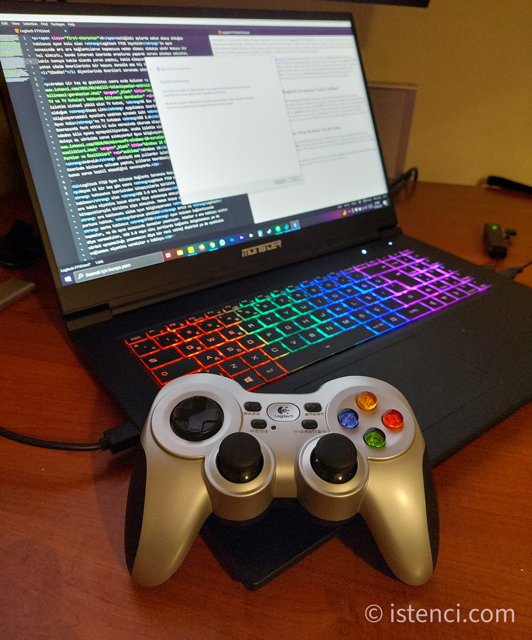Logitech F710 Kablosuz Joystick Baglanti Kopma Sorununun Cozumu Istenci Logitech F710 Kablosuz Joystick Baglanti Kopma Sorununun Cozumu Istenci