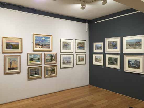 Paintings in the Annual Exhibition of the Wapping Group of Artists 