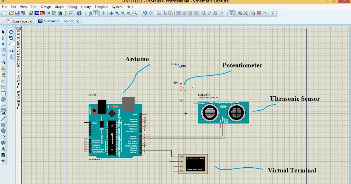 Piezo Sensor Library in Proteus
