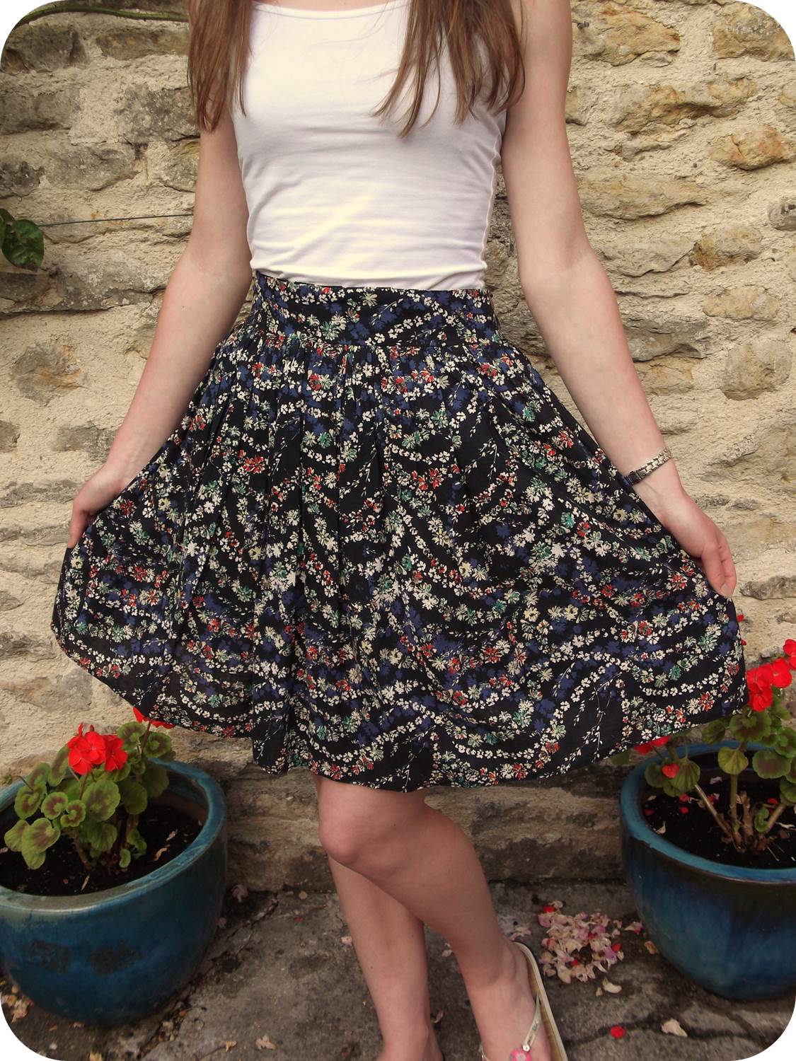 Sew Lily Rose How to Turn a Dress into a Skirt