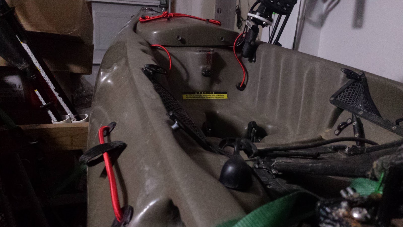 FishxScale Kayak Maintenence Replacing stretched out Bungee