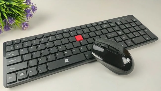 iBall i4 wireless keyboard and mouse combo