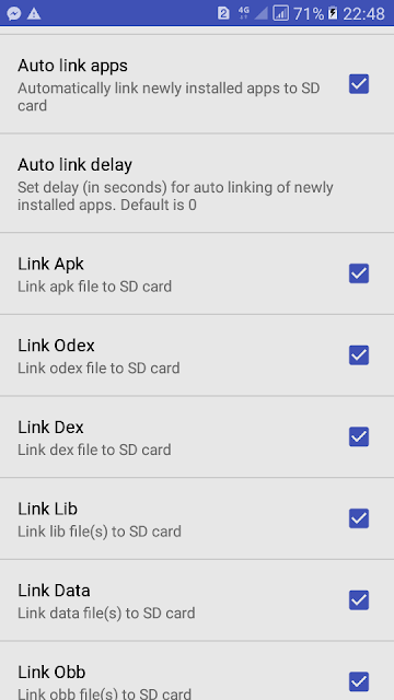 Link Extrenal Data To 2nd Partition Show Notification