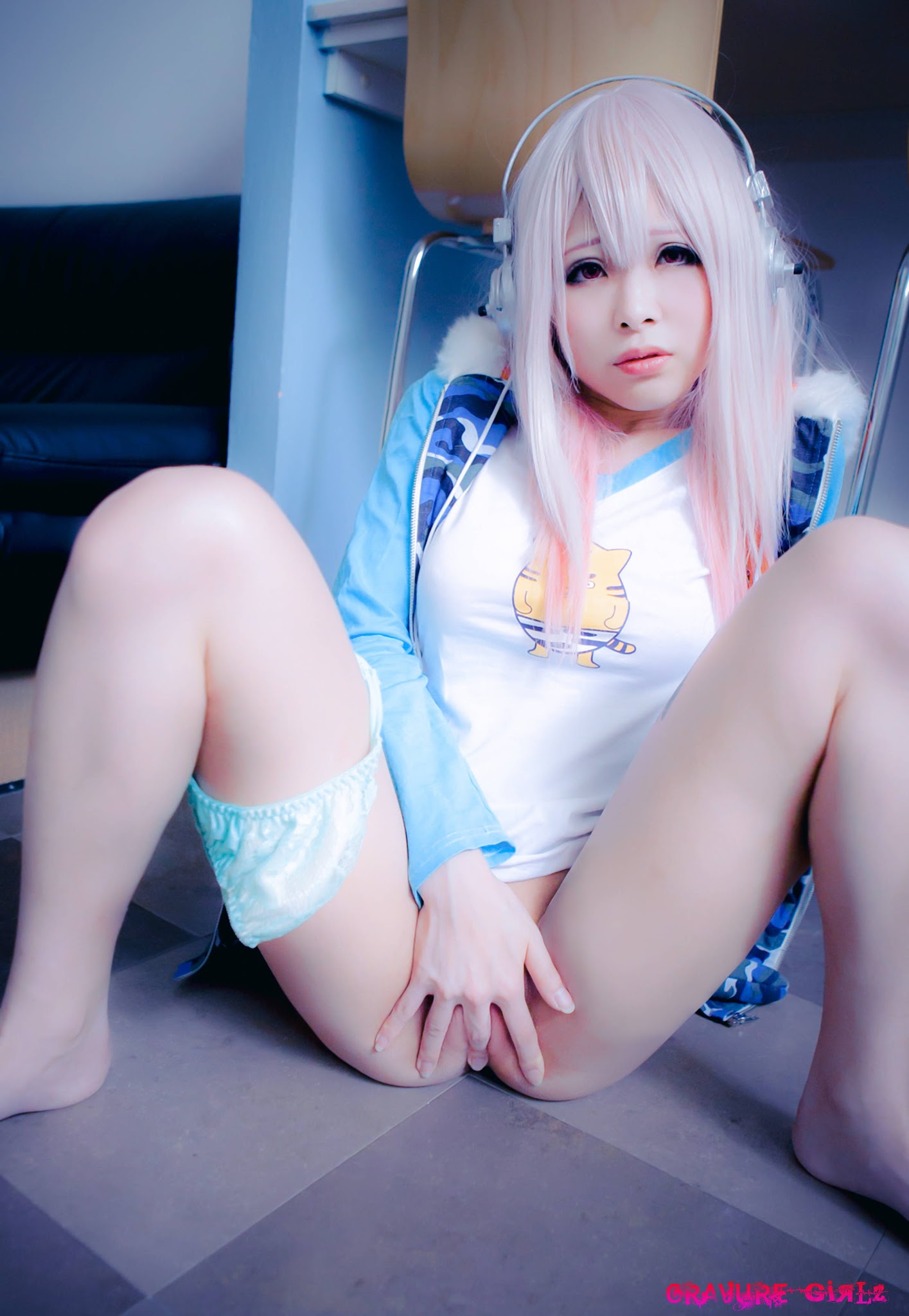 Yuka Hoshikage 星影夕香 ~ Nude Busty Gカップ Super Sonico Ero Cosplay Gravure