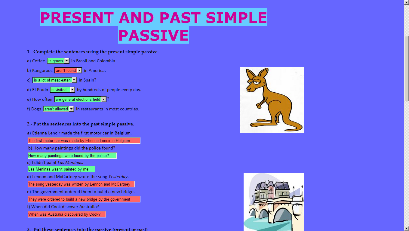 Wordwall present passive. Wordwall Passive.