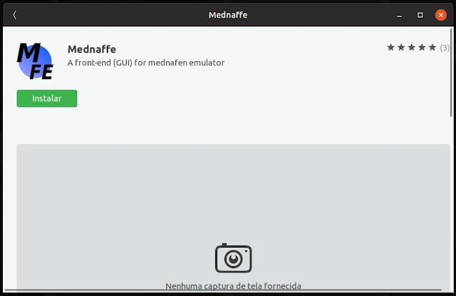 emulador de consoles de jogos Mednaffe - Veja como instalar via Flatpak