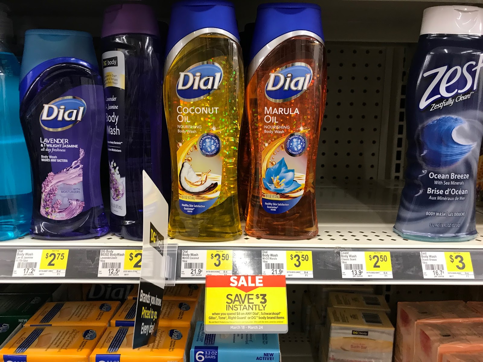 Dollar General Dial Body Wash 1 Each (Usually 3.50!)
