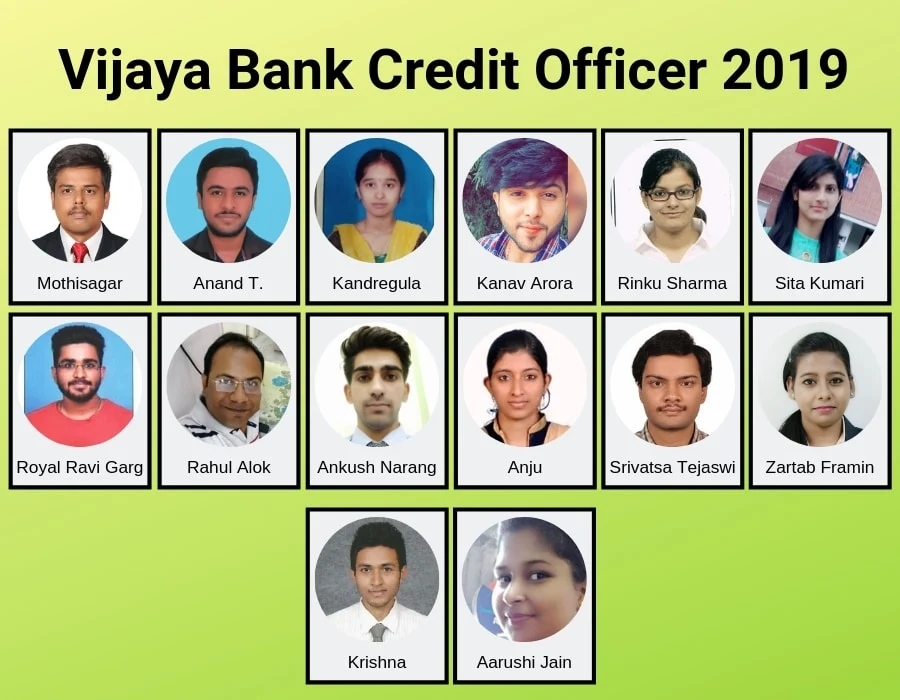 vijaya bank selection