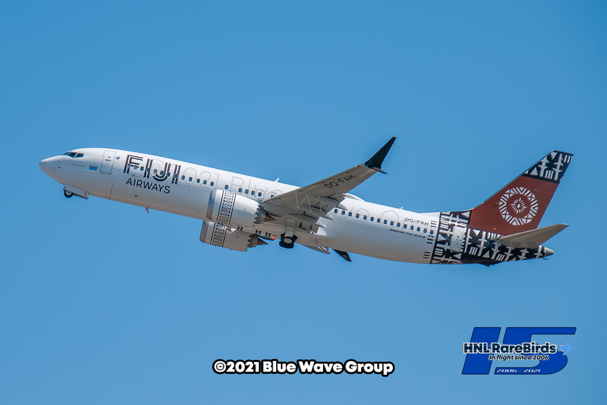 HNL RareBirds™ Fiji Airways' DQFAH