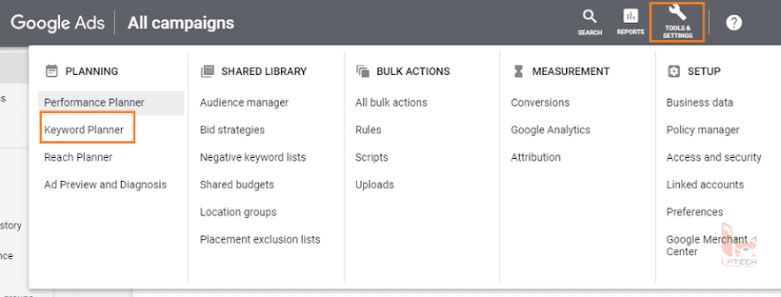 Cách nghiên cứu từ khóa bằng Google Keywords Planner