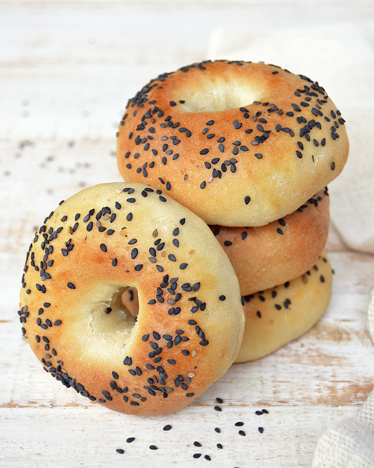Bagels / Recetas dulces fáciles y ricas / Tres Tenedores Bagels / Recetas dulces fáciles y ricas / Tres Tenedores