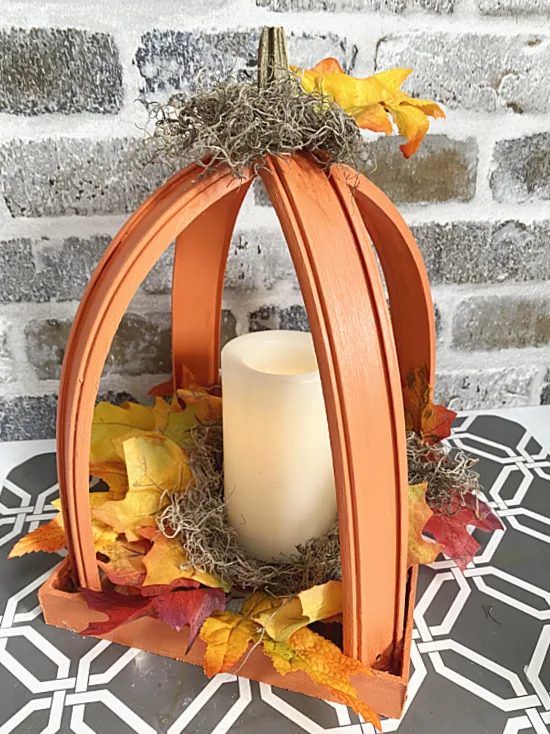 pumpkin lantern for fall