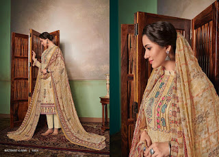 Mumtaz Arts Nazakat E Aari Work Jam Satin Salwar Kameez Wholesale 