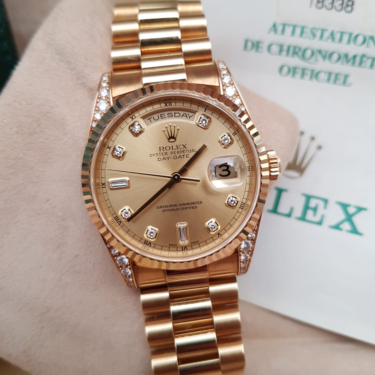 rolex oyster perpetual day date harga