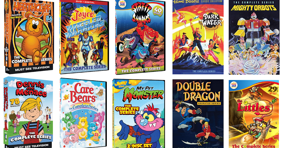 17 Animated Complete Series DVD Boxsets Currently Less Than $20 On Amazon