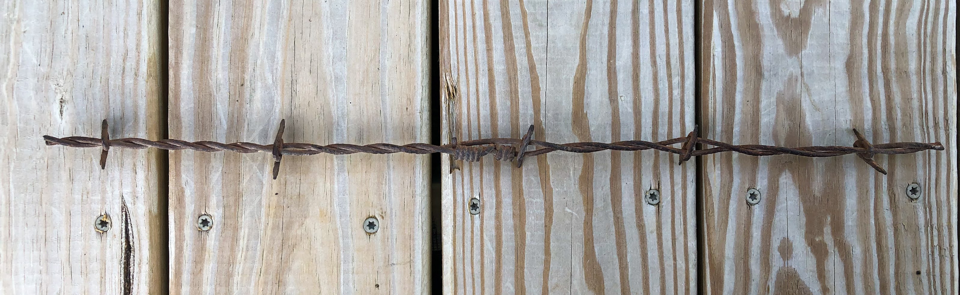 A Twist in History Haish barbed wire splice