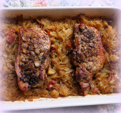 Pork Chops & Sauerkraut