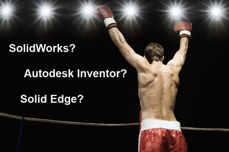 Autodesk Inventor, Solid Edge, SolidWorks