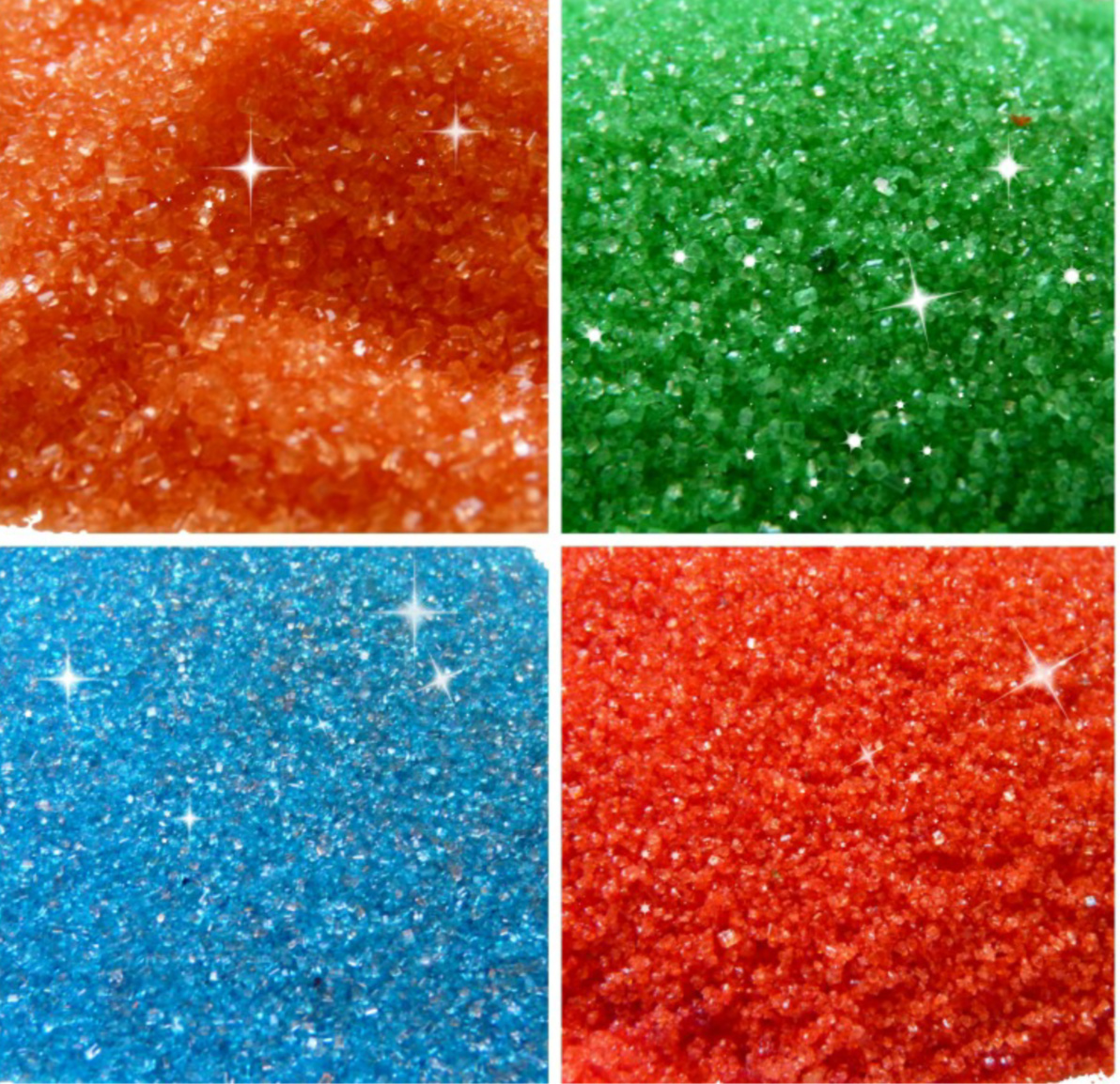 Cómo hacer arena de colores con azúcar – Tierra en las manos