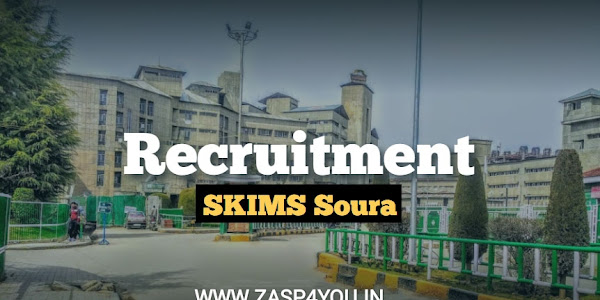 SKIMS Jobs Recruitment 2021 