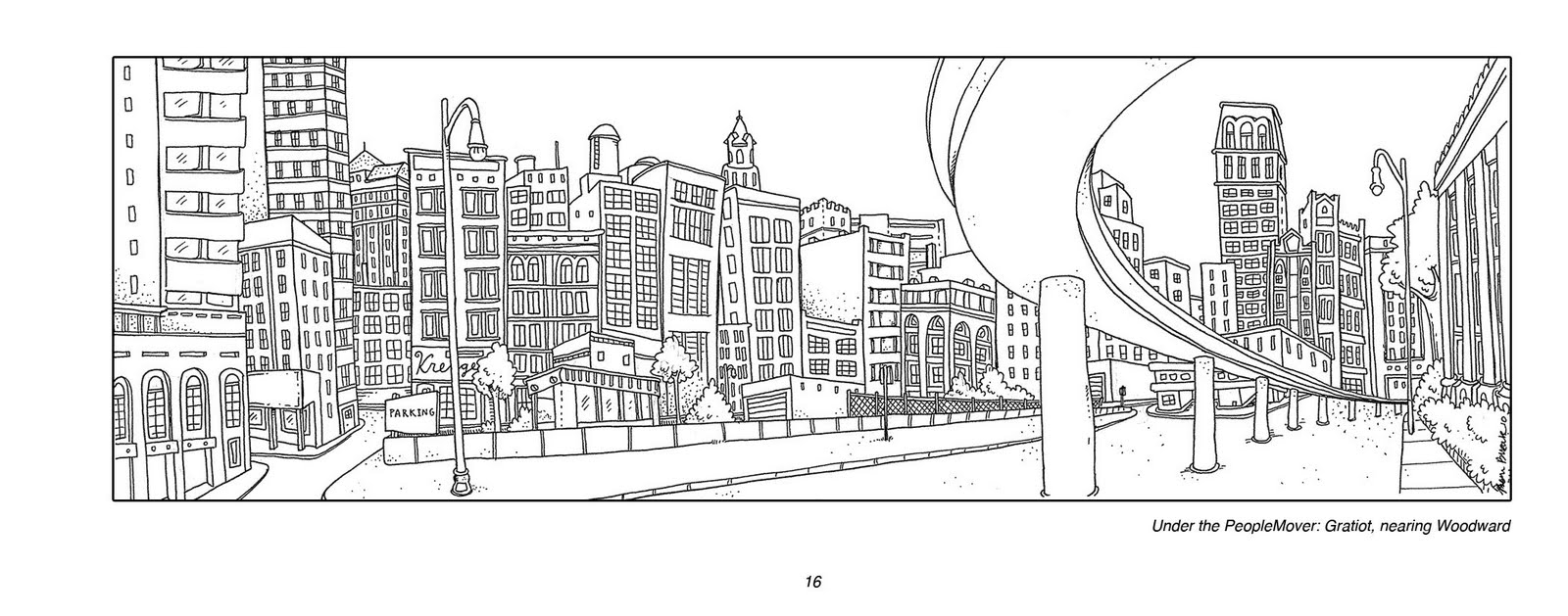 Drawing Detroit Posters