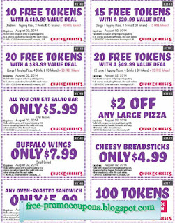 Free Printable Chuck E Cheese Coupons Free Printable Chuck E Cheese Coupons