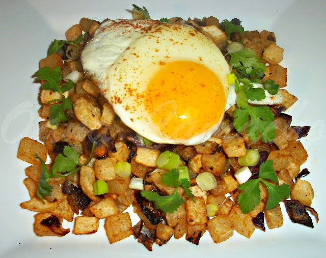 Cooking with love ! BAKED JICAMA HASH BROWNS DUKAN (GARNITURA DE