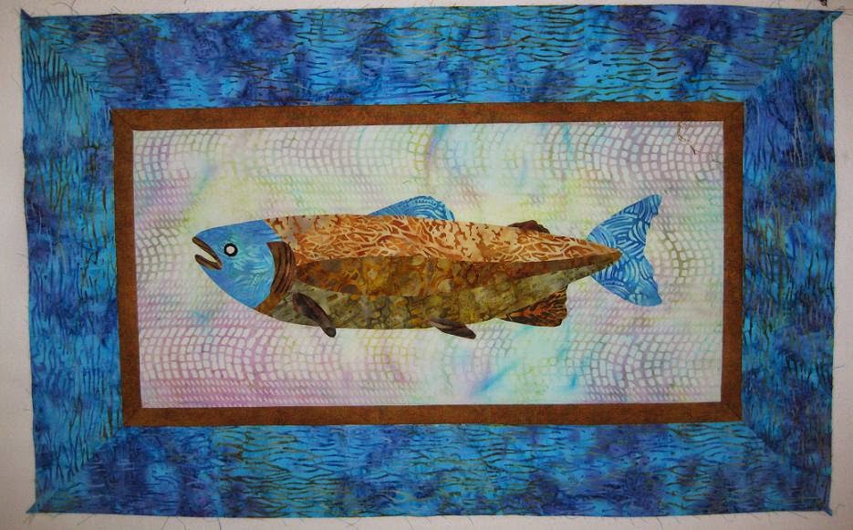 Trout wallhanging