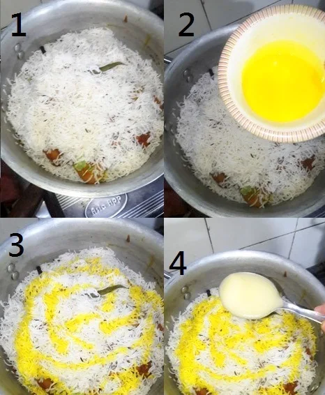 drizzle-food-color-and-ghee