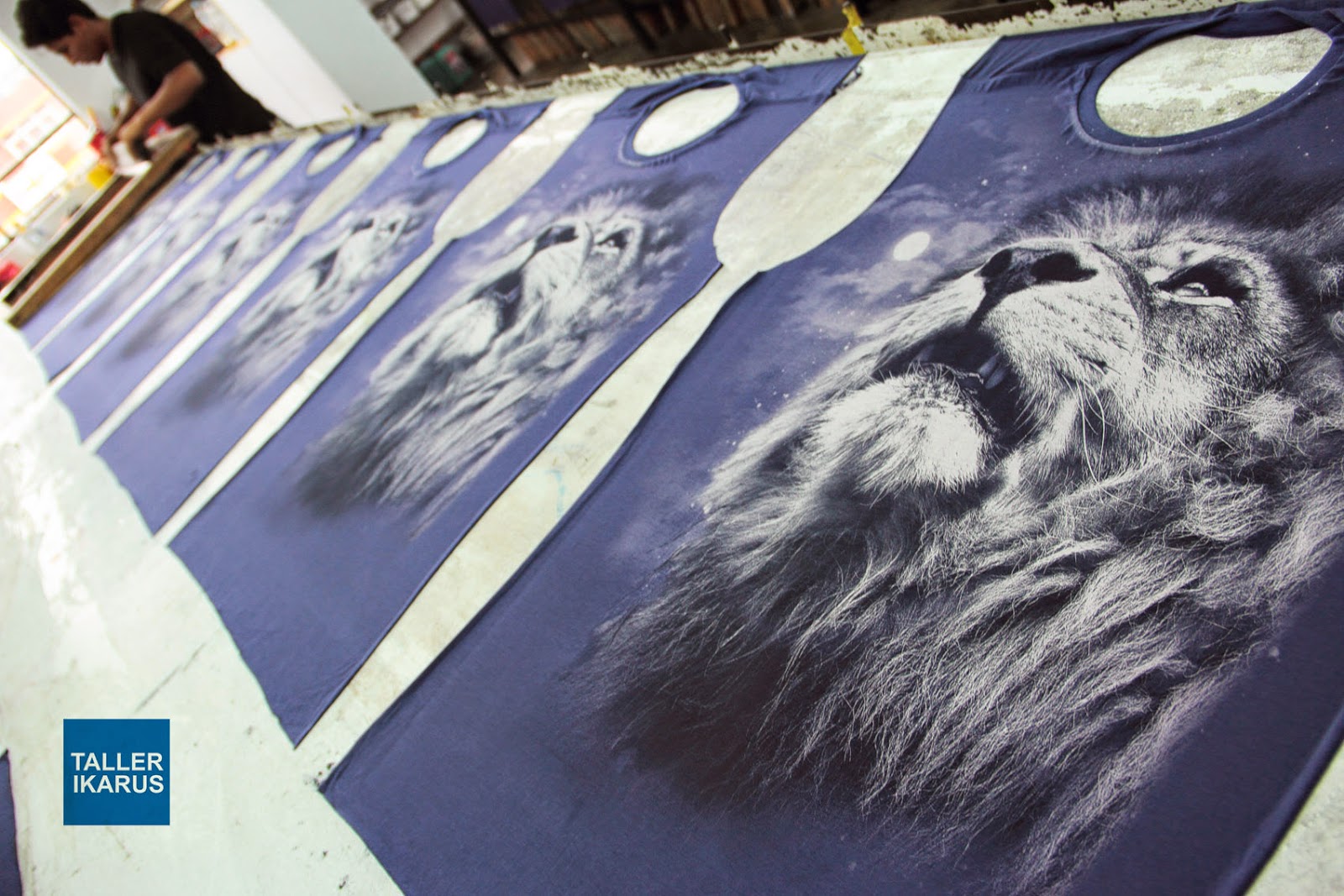 Taller Ikarus Servicio de Estampado Textil en el Taller Ikarus