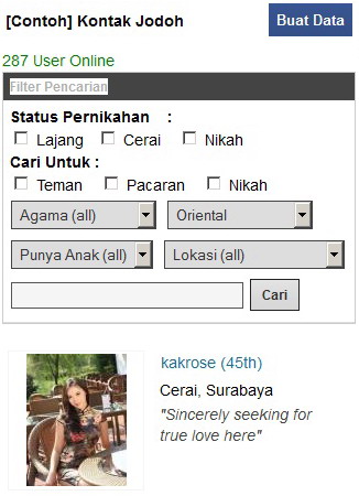 Kontak Jodoh Online Area Bandung Kontak Jodoh Online Area Bandung
