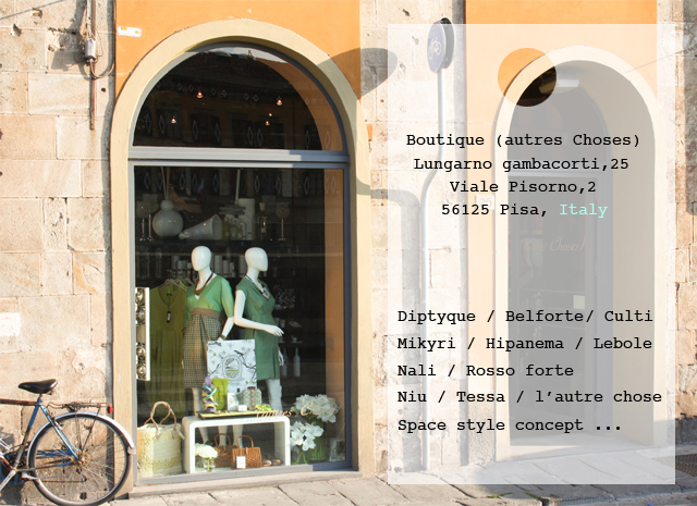 Negozio autres choses Pisa