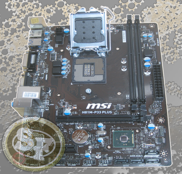 Personal test. Motherboard Msi H81MP33 PLUS.