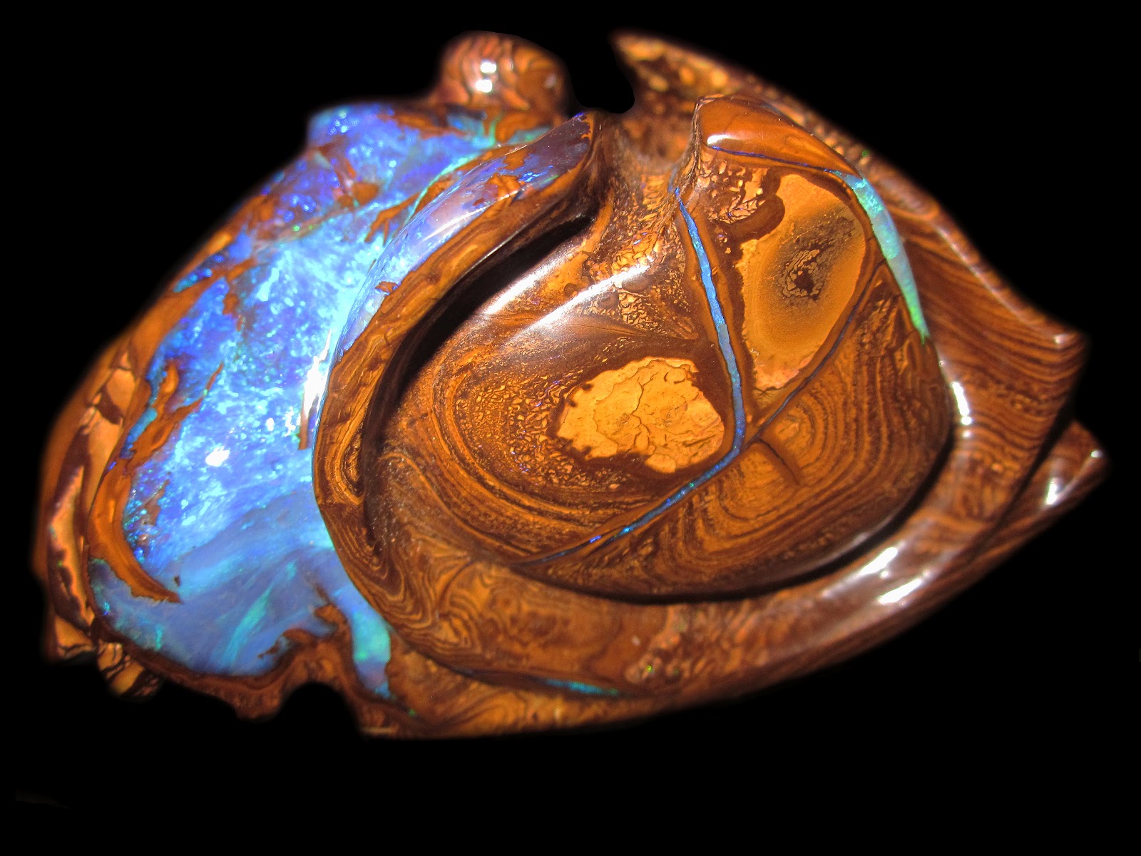 Michael Clark Arts Opal Sculptures Jabiru Dreaming 31000 | Hot Sex Picture