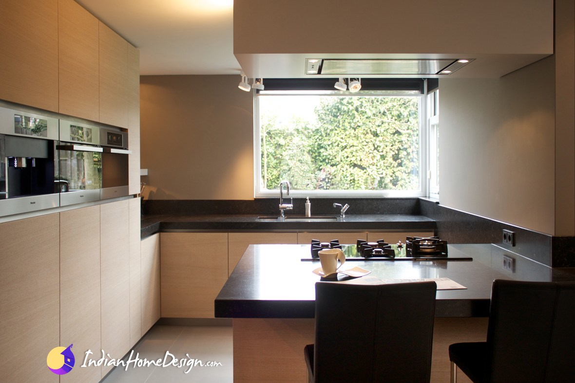 Elegant Open  Kitchen  Interior Design  by Grego Design 
