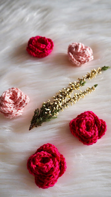 Kostenlose Anleitung für gehäkelte Rosen