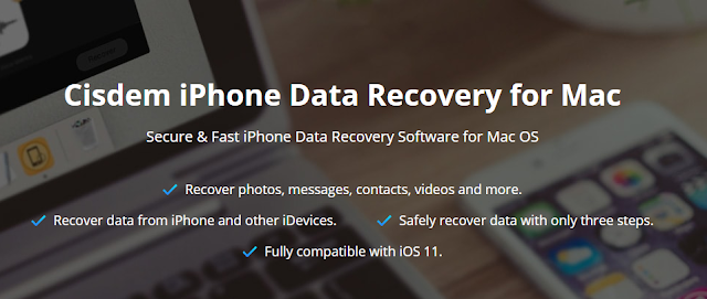 Cisdem iPhone Data Recovery for Mac