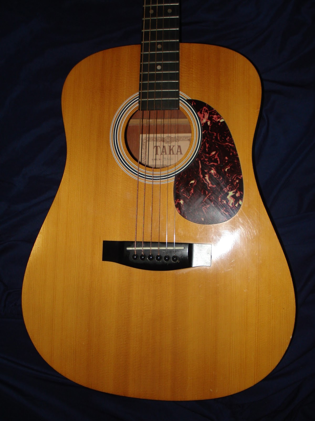 SoCal Gear Museum 1970s Taka Model TA500 Acoustic Guitar