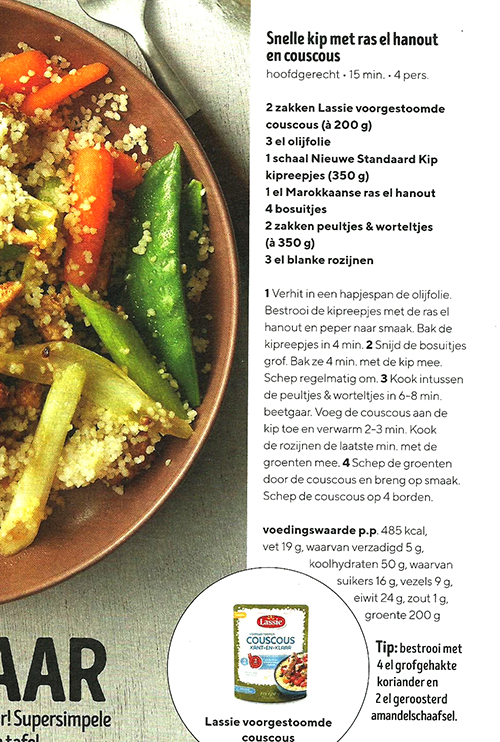 Sushy Haakt! Couscous gerecht