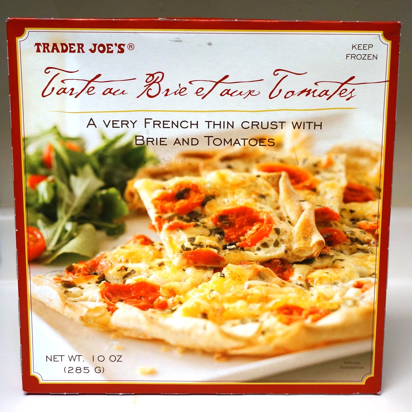 Exploring Trader Joe's Trader Joe's Tarte Au Brie Et Aux Tomates (A