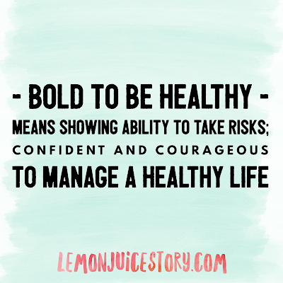 Bold to be Healthy