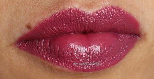 Lip Swatch rossetto L'Erbolario - Prugna