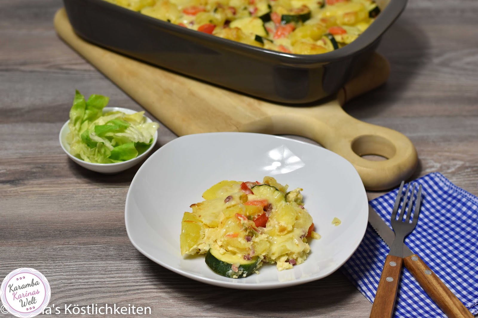 KarambaKarina's Welt: Kartoffel-Gemüse-Auflauf mit Bergkäse KarambaKarina's Welt: Kartoffel-Gemüse-Auflauf mit Bergkäse