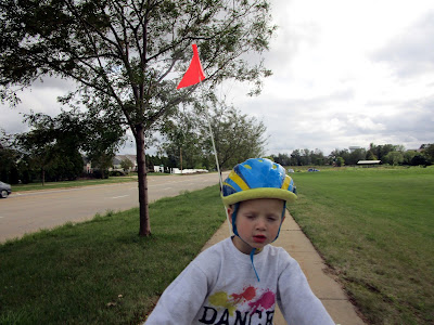 Boy on bike