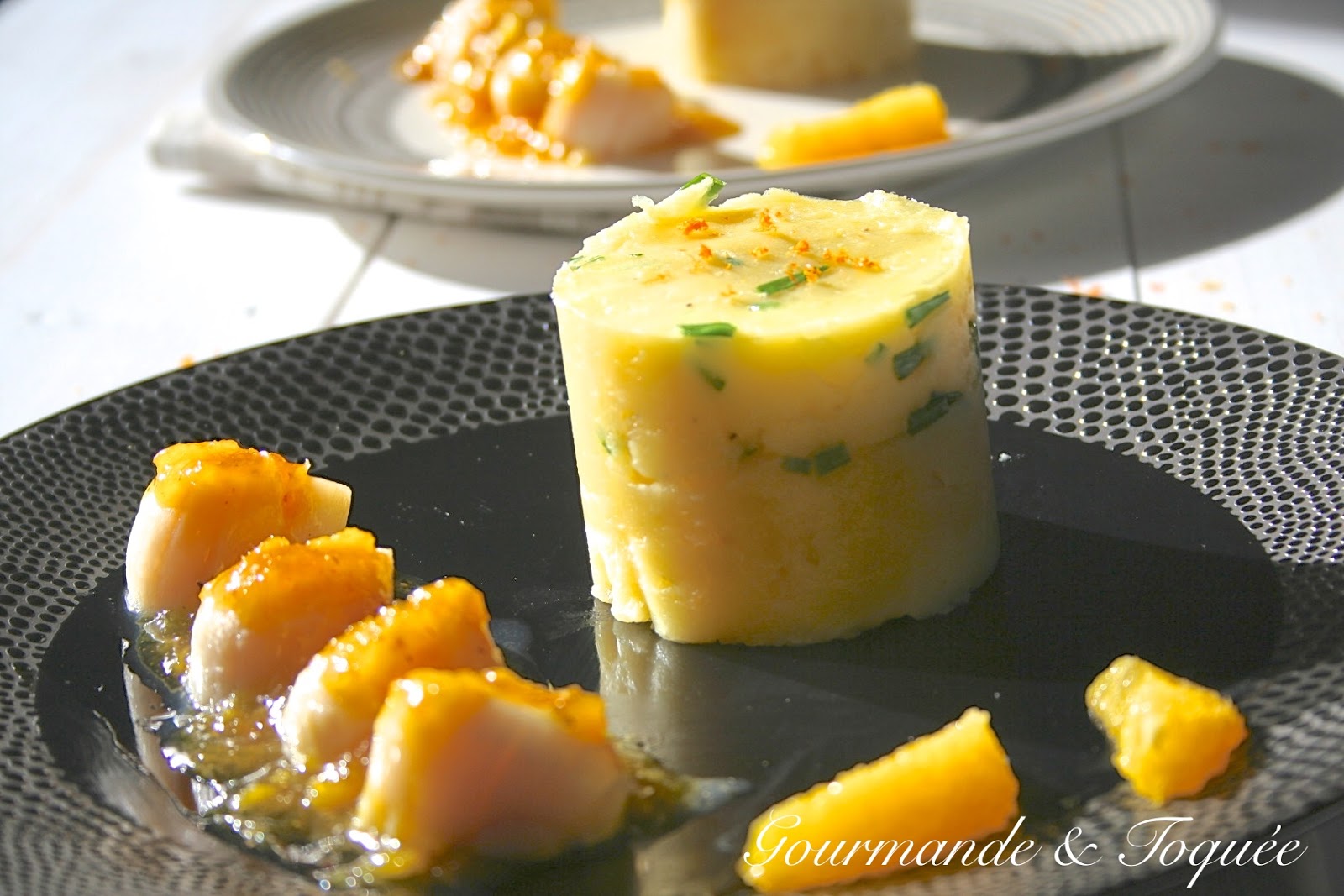 Gourmande&Toquée: Noix de Saint Jacques au confit d'agrume